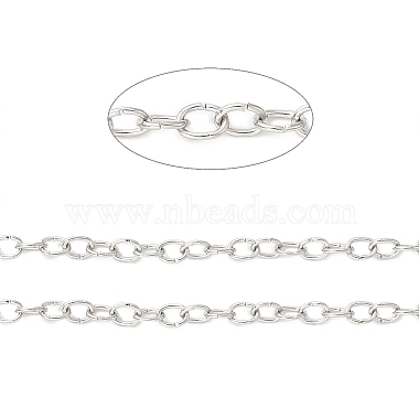 Tarnish Resistant 304 Stainless Steel Cable Chain(STAS-C079-21A-P)-2