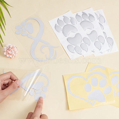 SUPERFINDINGS 3 Styles Waterproof PVC Self Adhesive Sticker(DIY-FH0004-67)-3