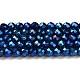 Electroplate Glass Beads Strands(GLAA-H021-01B-FP03)-2