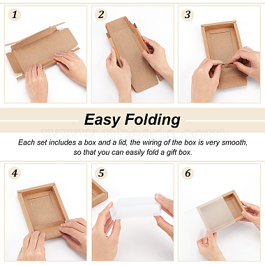 Kraft Paper Storage Gift Drawer Boxes(CON-WH0089-37C-01)-4