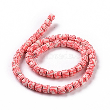 Handmade Polyester Clay Beads Strand(CLAY-P001-01B)-3