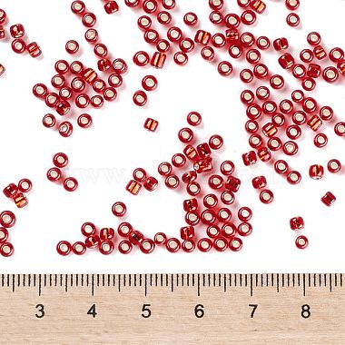 8/0 Transparent Glass Round Seed Beads(SEED-J010-F8-25)-3