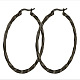 Titanium Steel Hoop Earrings(STAS-TAC0001-11E-B)-1