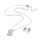 304 Stainless Steel Jewelry Sets(SJEW-F214-08)-2