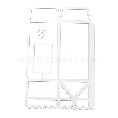 Moldes de corte de acero al carbono stencils(DIY-P076-57)-6