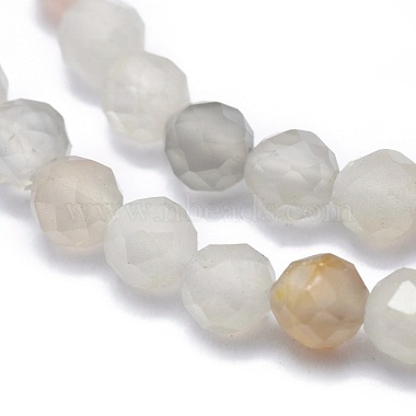 Brins de perles naturelles multi-pierre de lune(G-G792-44)-3