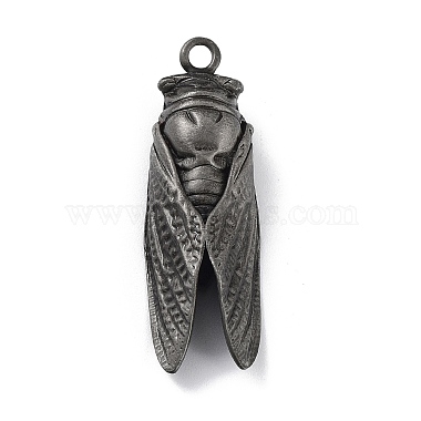 Antique Silver Insects Alloy Big Pendants