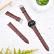 bracelets de montre en cuir gorgecraft(WACH-GF0001-001B-01)-5