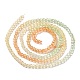 brins de perles de verre de couleur dégradé transparent(GLAA-G101-2mm-08)-4