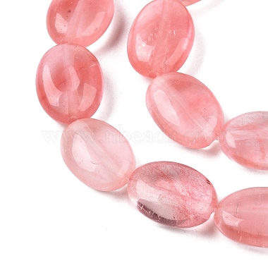 Cherry Quartz Glass Beads Strands(G-M206-35)-3