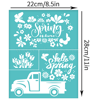 Self-Adhesive Silk Screen Printing Stencil(DIY-WH0338-235)-2