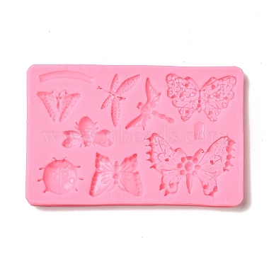 DIY Butterfly/Dragonfly/Bees/Ladybug Food Grade Silicone Molds(SIMO-H011-02)-2