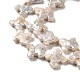 Natural Baroque Pearl Keshi Pearl Beads Strands(PEAR-E016-005)-3