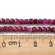 brins de perles de rubis naturels(G-P457-B01-36B)-4