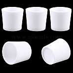 5Pcs Ceramic Bowl Inserts for Peak Accessory, Column, White, 14x15mm, Inner Diameter: 12mm(FIND-CP0003-90)