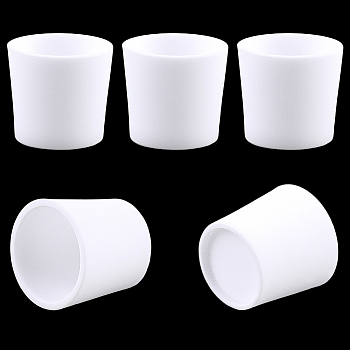 5Pcs Ceramic Bowl Inserts for Peak Accessory, Column, White, 14x15mm, Inner Diameter: 12mm