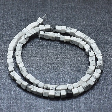 Natural Howlite Beads Strands(G-F631-C17)-2