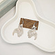 Baking Paint Iron Dangle Earrings(WGA271E-02)-1