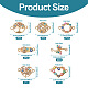 28Pcs 7 Styles Alloy Colorful Enamel Connector Charms(FIND-TA0002-46)-3