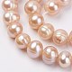 Natural Cultured Freshwater Pearl Beads Strands(PEAR-D187-36-01)-3