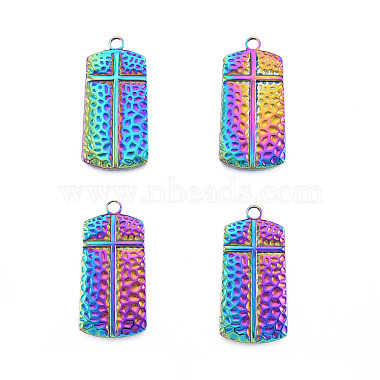 Ion Plating(IP) 201 Stainless Steel Pendants(STAS-N098-235M)-2