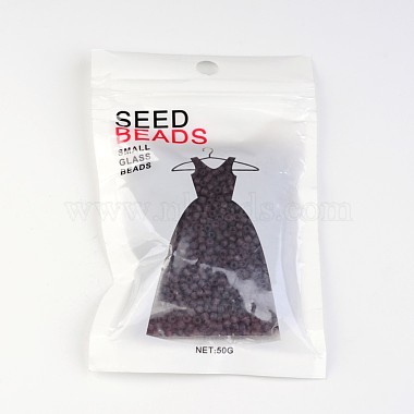 8/0 Frosted Round Glass Seed Beads(X-SEED-A008-3mm-M16)-3