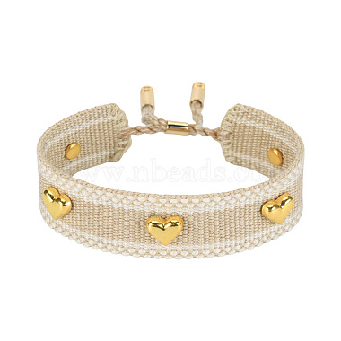 Adjustable Polyester & Alloy Slider Bracelets(FS-WG54A06-04)-1