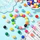ゴム引きのスタイル不透明なアクリルビーズ(MACR-CJC0009-02A)-6