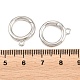 Brass Spring Gate Rings(KK-P353-16P)-3