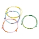 Glass Seed Braided Bead Bracelets(BJEW-JB09610)-1