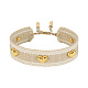 Adjustable Polyester & Alloy Slider Bracelets(FS-WG54A06-04)-1