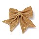 décoration pendentif nœud papillon en tissu scintillant(DIY-I112-01A)-1