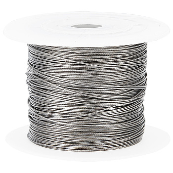 Tiger Tail, Original Color(Raw) Wire, Nylon-coated 304 Stainless Steel, Raw, 0.6mm, about 196.85 Feet(60m)/Roll