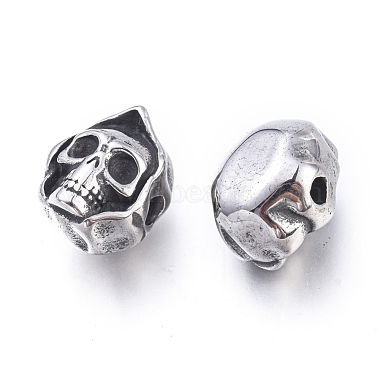 Halloween 304 Stainless Steel Beads(STAS-F243-19AS)-2
