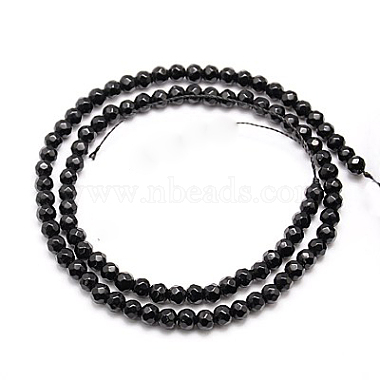 Natural Obsidian Beads Strands(G-G545-25)-2