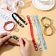 16Pcs 8 Colors Imitation Leather Cord Bracelets Set with Snap Clasps(BJEW-GF0001-19)-3