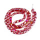 Electroplate Opaque Solid Color Glass Beads Strands(EGLA-N002-25-A01)-2