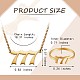 Angel Number Pendant Necklace & Open Cuff Ring(JX201A)-3
