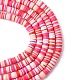 Handmade Polymer Clay Beads Strands(CLAY-R089-8mm-T034)-4