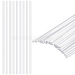 Acrylic Rods Solid, Home Building Decoration Accessories, Column, Clear, 306x3mm(FIND-WH0609-58)