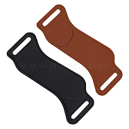 2Pcs 2 Colors Imitation Leather Folding Knife Protective Case, Knife Sheaths, Mixed Color, 7.1x17.2x0.35cm, 1pc/color(FIND-HY0003-08)