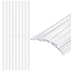 Acrylic Rods Solid, Home Building Decoration Accessories, Column, Clear, 306x3mm(FIND-WH0609-58)