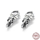Thailand 925 Sterling Silver Lobster Claw Clasps(STER-L055-052AS)-1