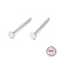 925 Sterling Silver Stud Earring Findings(X-STER-K167-045A-S)-1
