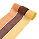 Yilisi 3 rollos 3 cinta de envoltura de lino de imitación de poliéster de colores(OCOR-YS0001-02B)-2