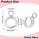 40Pcs 304 Stainless Steel Tube Bails(STAS-LP0001-25)-2