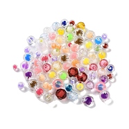 Transparent Acrylic Beads, Mixed Shapes, Mixed Color, 6~15.5x6~15.5x15.5mm, Hole: 1.2~1.8mm(X1-MACR-L005-02)