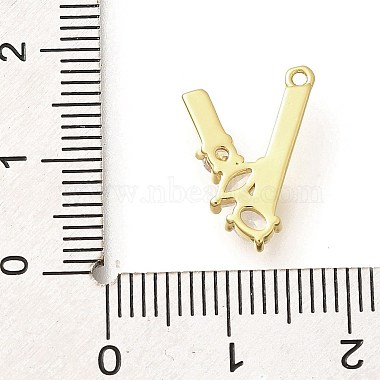 Brass Micro Pave Cubic Zirconia Pendants(KK-M310-01G-22)-3