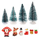 10Pcs 10 Style Christmas Resin Display Decorations(DJEW-TA0001-03)-1
