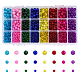 1920~2480Pcs 3 Style Spray Painted Crackle Glass Beads(CCG-CJ0001-05)-1